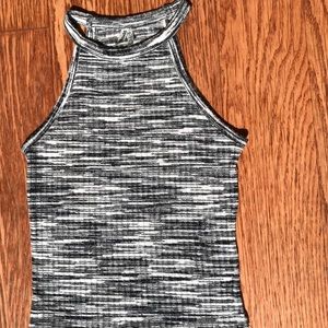 high neck tank top